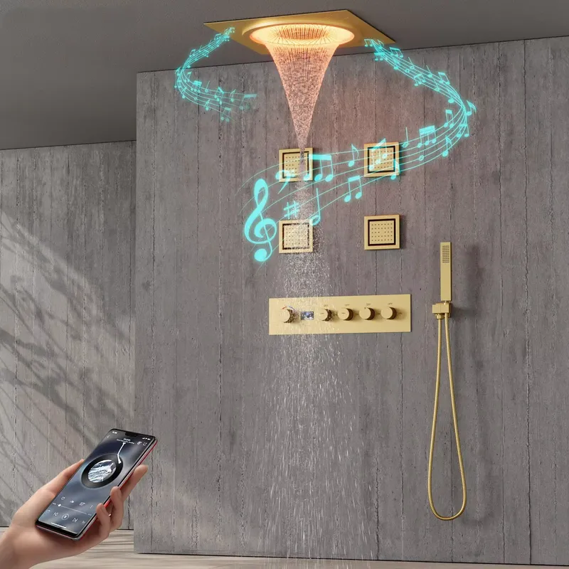 Spa&Wellness Earth City Шелепиха - Smart LED Shower Set Bathroom Music