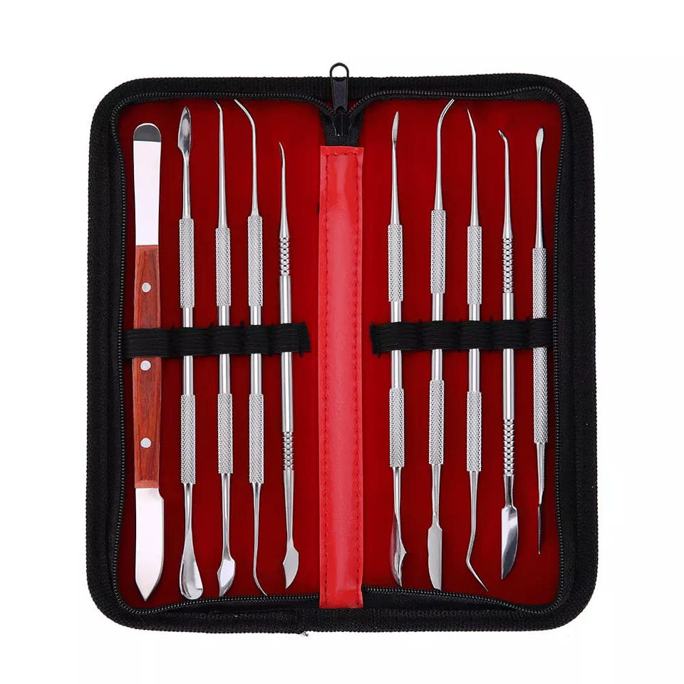 Waxing Kit Home - 10pcs/Set Dental Spatulas Plaster Knife Practical