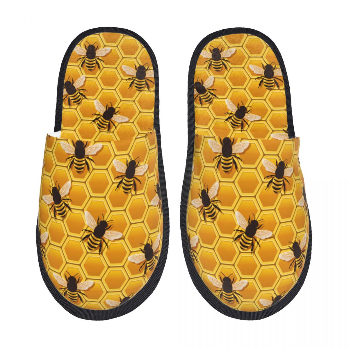 Spa & Wellness Hotel Olympia Mariánské Lázně - Custom Honeycomb Bees Pattern Comfort Scuff
