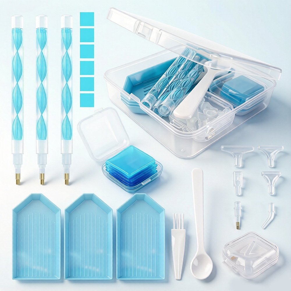 DIY Diamond Painting Tool Kit  - огляд і ціна Waxing Kit Home