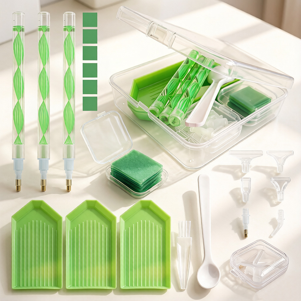 DIY Diamond Painting Tool Kit  - огляд і ціна Waxing Kit Home