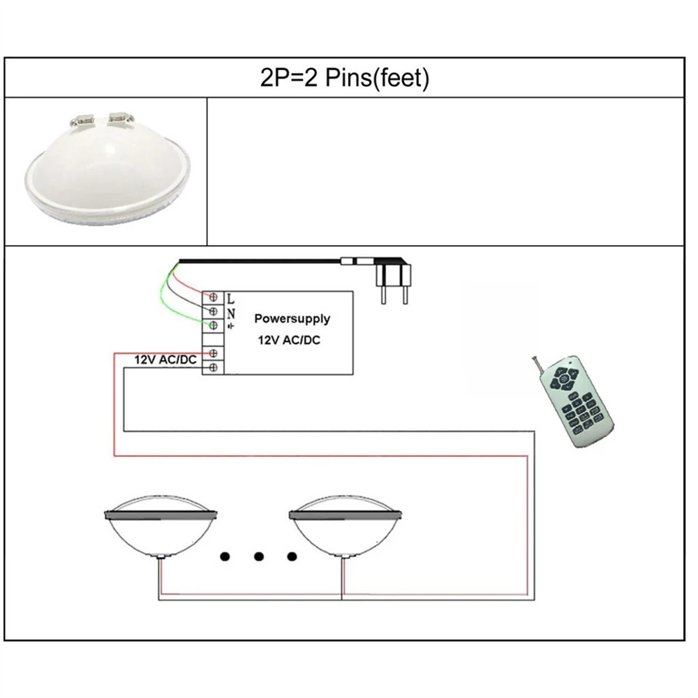 9W 12W RGB LED Underwater Ligh - огляд і ціна Xy Spa & Wellness Photos