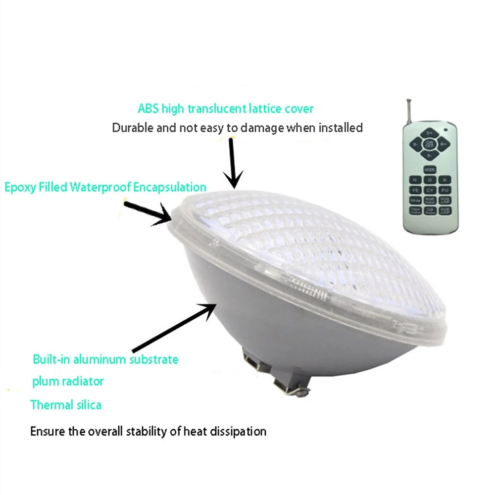 9W 12W RGB LED Underwater Ligh - огляд і ціна Xy Spa & Wellness Photos
