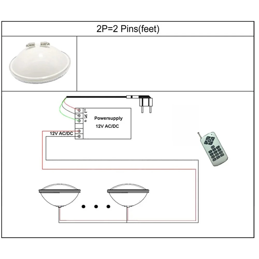 18W LED Underwater Lights 6W 9 - огляд і ціна Xy Spa & Wellness Photos