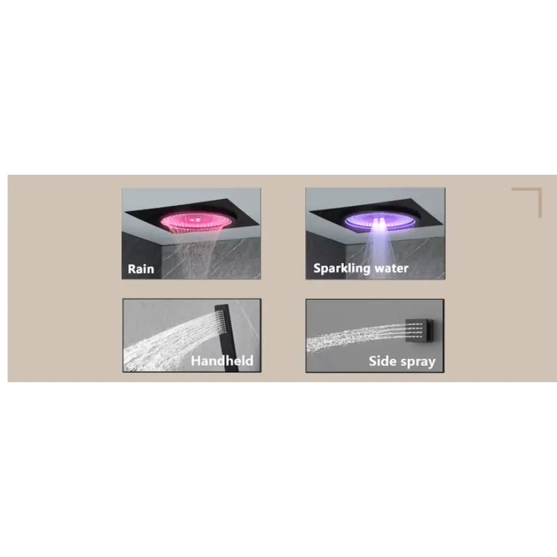 Smart LED Shower Set Bathroom  - огляд і ціна Spa&Wellness Earth City Шелепиха