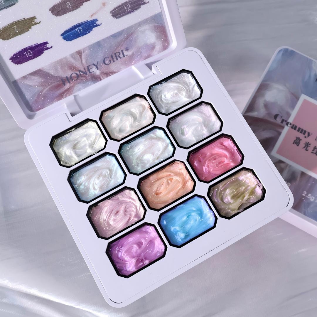 12-Grid Dreamy Texture Gel Nai - огляд і ціна Waxing Kit Home