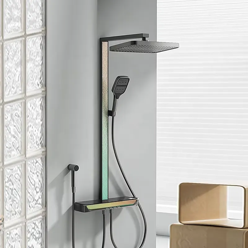 Brass Digital Waterfall Shower - огляд і ціна Spa&Wellness Earth City Шелепиха