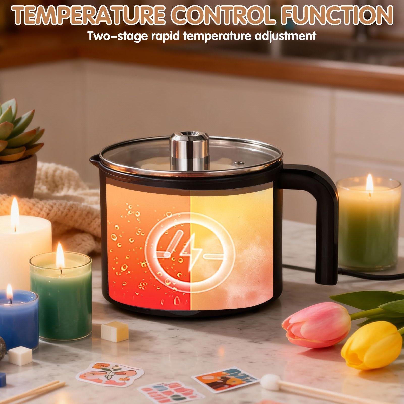 Candle Wax Melting Pot 1.5L La - огляд і ціна Waxing Kit Home