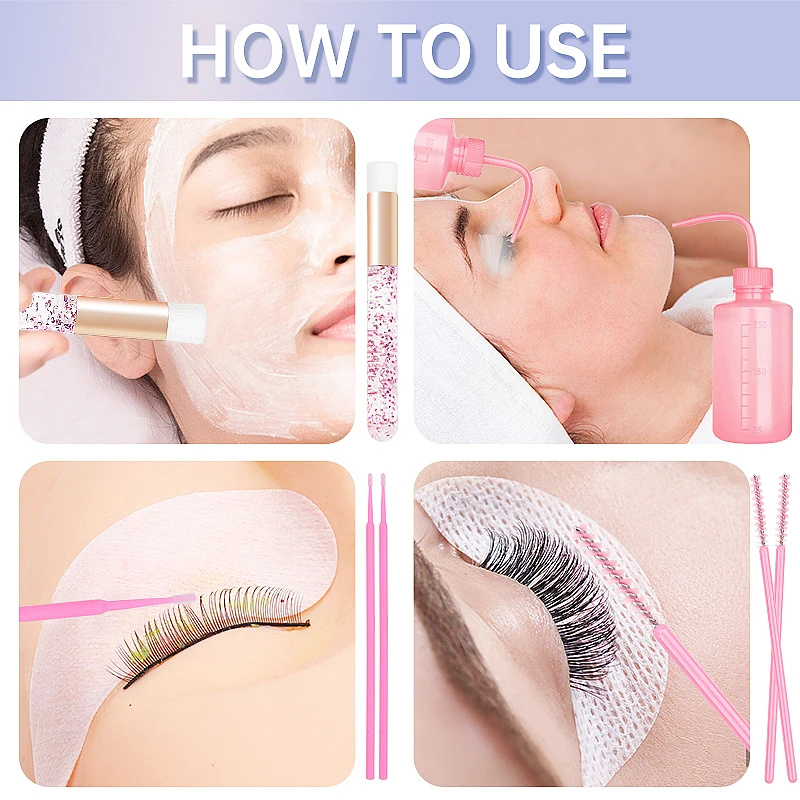 153pcs/Set Eyelash Extension S - огляд і ціна Lash Lift Kit