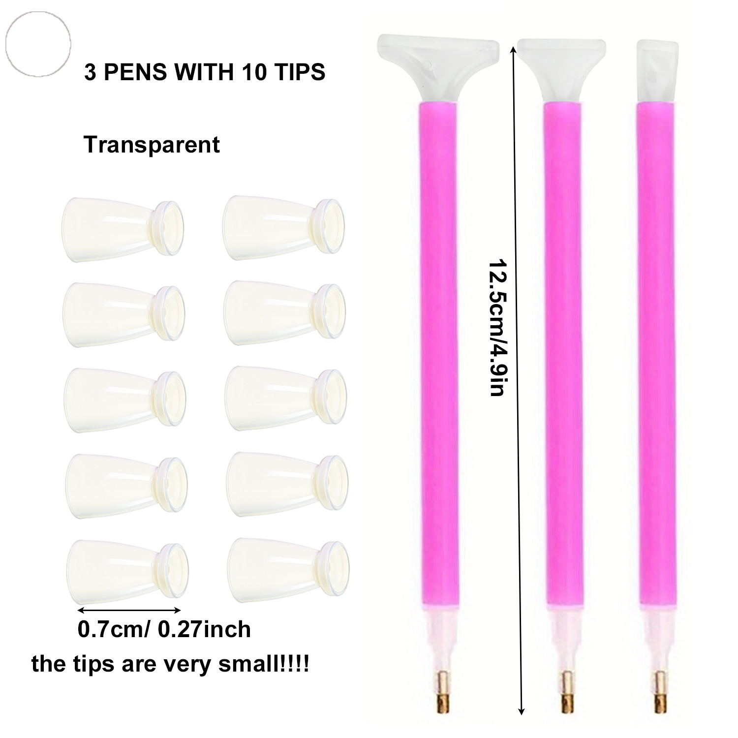 10 Silicone Tips & 3 Pens Diam - огляд і ціна Waxing Kit Home