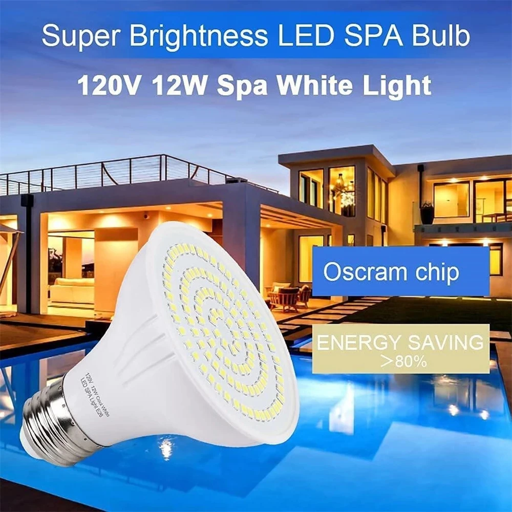 LED Swimming Pool Light E27 E2 - огляд і ціна Xy Spa & Wellness Photos